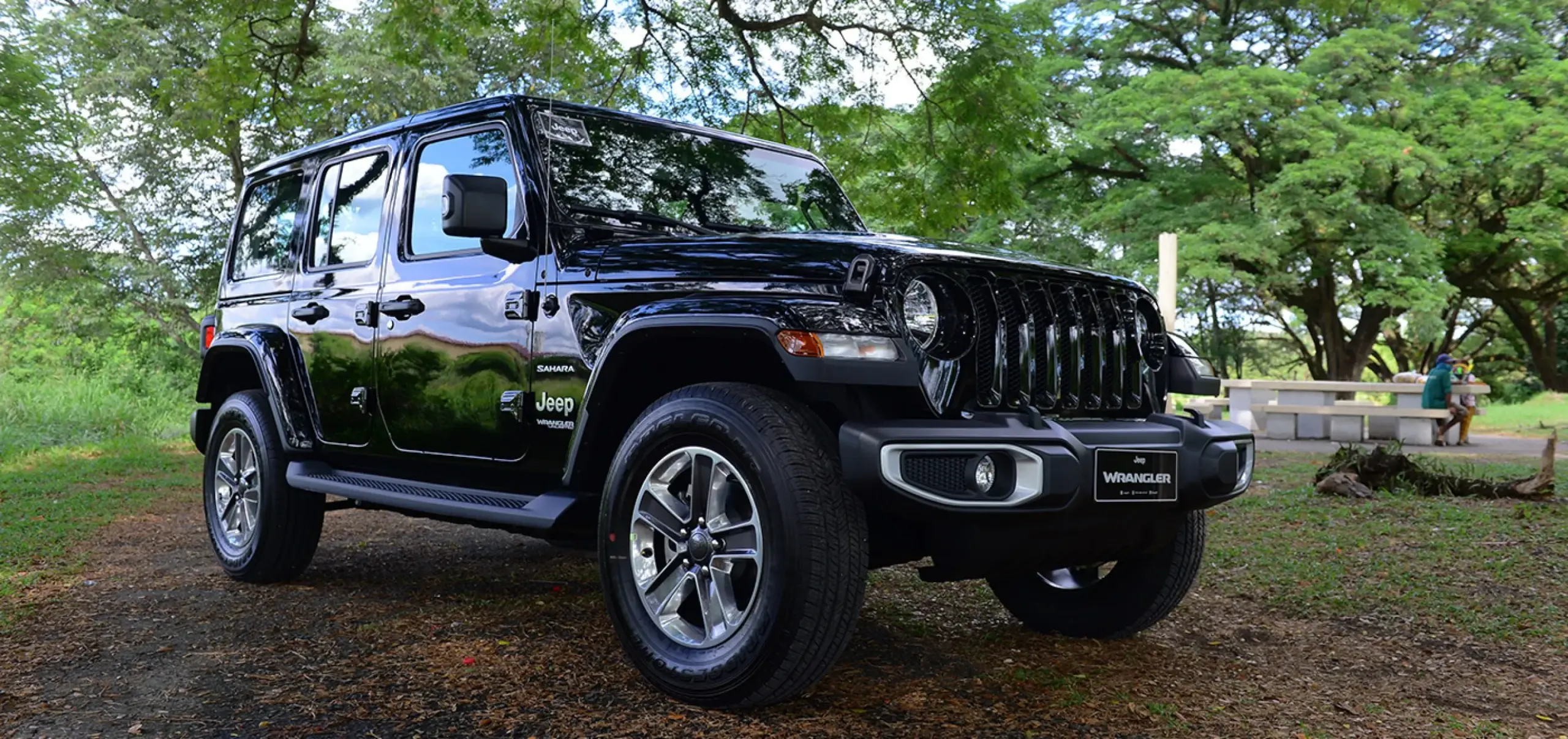 Front view of the 2025 Jeep Wrangler Unlimited