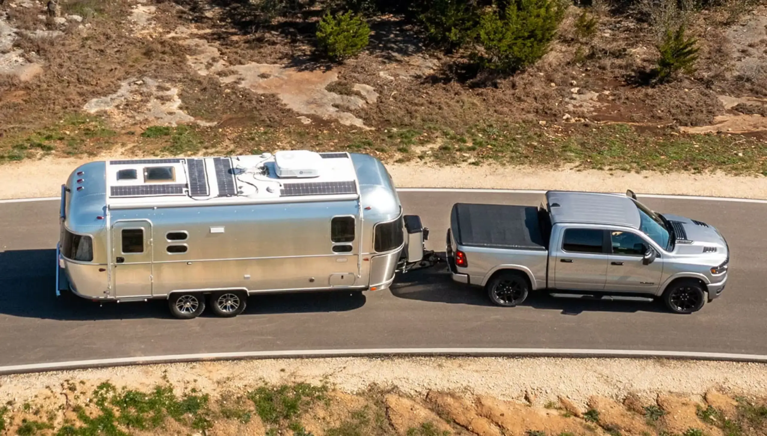 2025 Ram 1500 pulling a trailer in Little Valley, NY