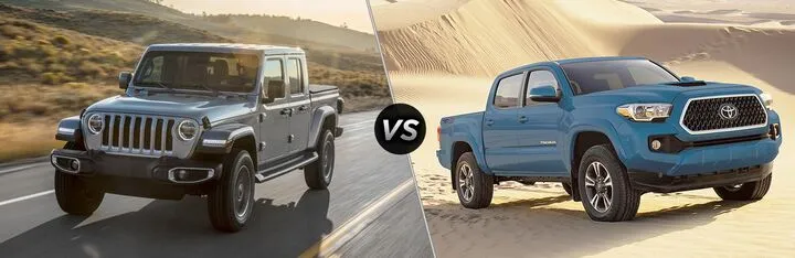 2020 Jeep Gladiator vs 2020 Ford Ranger 